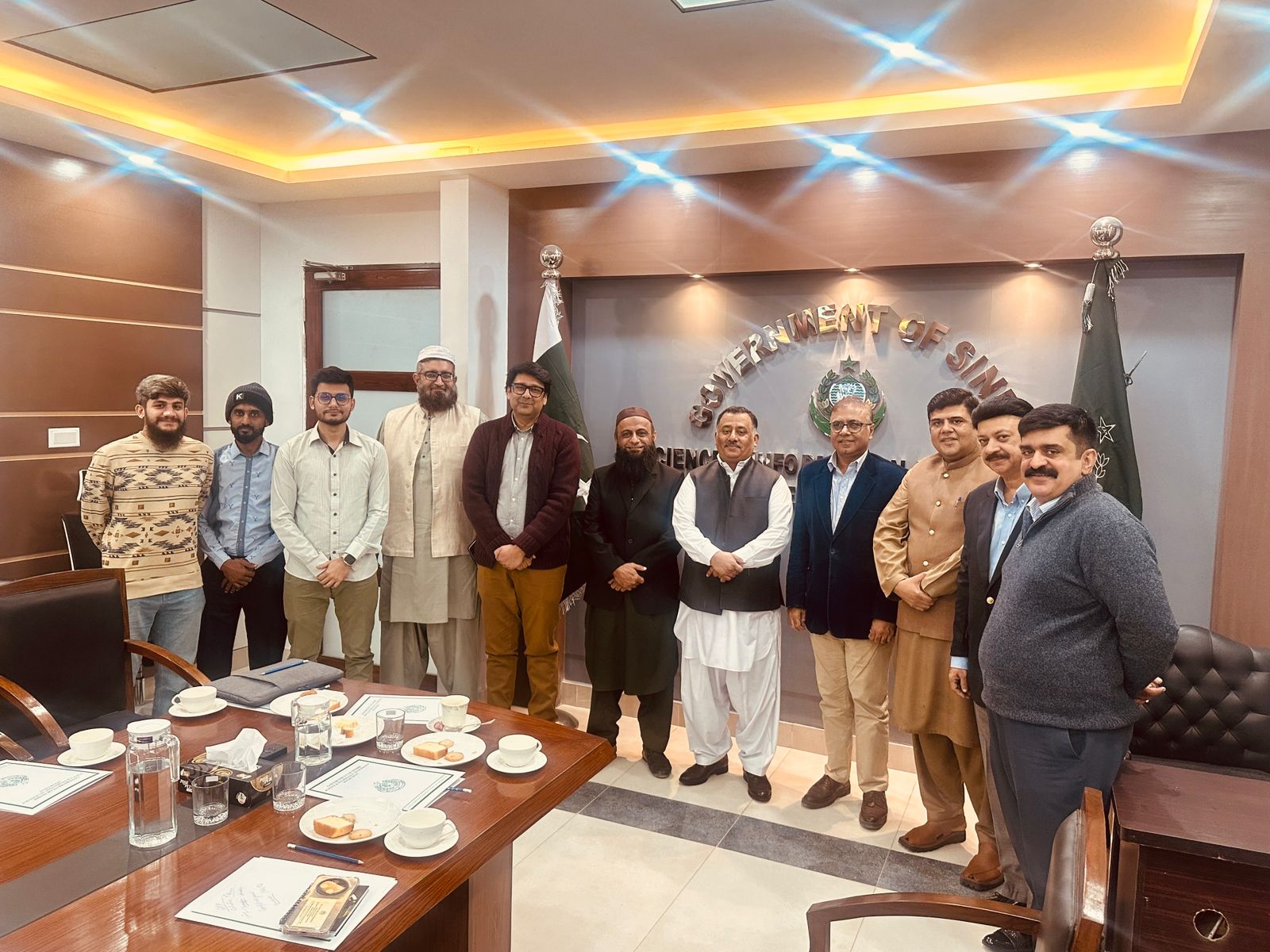 KD NexCore KD NexCore ERP Technologies meeting with Government of Sindh